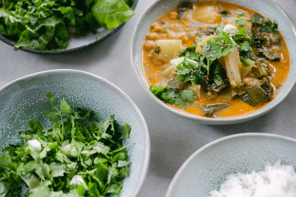 Grünes Thai Curry